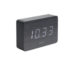Budík Square KA5653BK, 15cm
